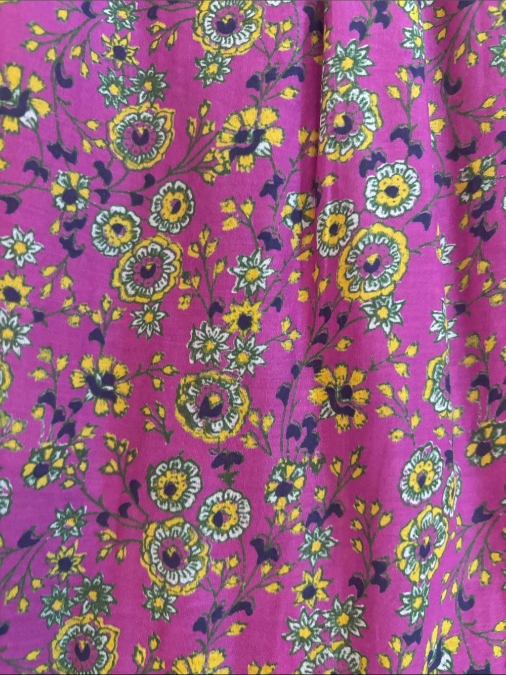 XiRENA Purple Mini Dress with Yellow Florals - Picture 4 of 4